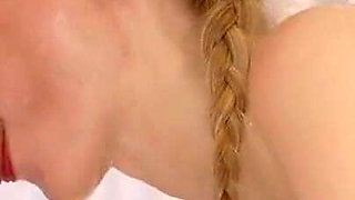 Mouth Training with Huge Beauty