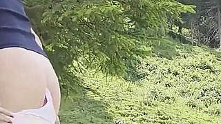 Alpine Pissing with Dirty Tina