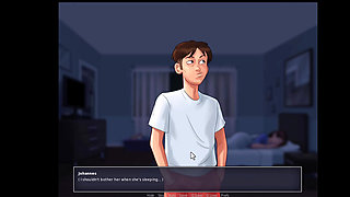 Summertime Saga - she love big cucumbers and i want to give her mine