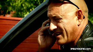 A Hardcore Threesome Ass Fucking for Sexy Brunette Sophie Lynx - Private Porn Sex Videos