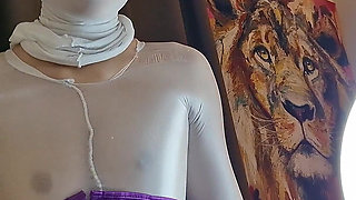 POV Elena Clarck White Nylon Encasement
