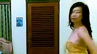 Indonesian Babe's Joged Keong Lonte Striptease