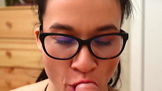 Girl in a Sexy Outfit Will Suck All the Cum Out of You