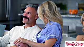 Family Swap Triggers Wild Cumshot Orgy Charles Dera, Juan El Caballo Loco