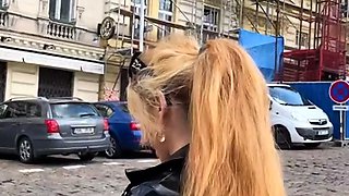 German amateur couple fucking outdoors