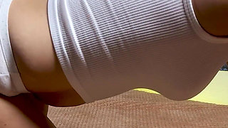 120 - My Ass in Panties and My Boobs in a T-shirt, I'll Seduce You with My Curves, and Don't Forget to Leave a Comment, 60fps