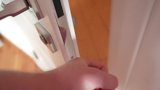 Step Sister Caught Me on Her in the Bathroom