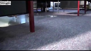 Secretary Tied to Chair Tapegagged