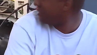 Black Slut Screams on Black Monster Cock