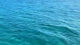 Clear Skys Blue Water With The Perfect Babe Angel Youngs