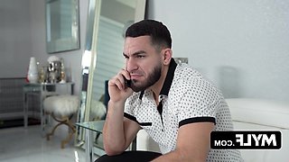 Buxom, fair-haired spouse, a true stunner, filmed engaging in infidelity with