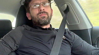 She Couldn't Wait - MILF Blowjob & Handjob While Driving - Public Car Sex Kingyordanov