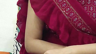 Hot Indian Saara Bhabhi Pussy Licking and Hard Fuck for Teaching First Sex to Devar.