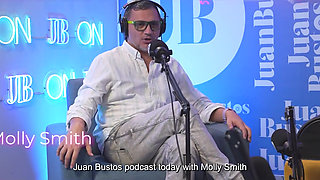 Better Than Her Toys! Mollysmith Squirts All Over the Sybian Machine on Juan Bustos Podcast