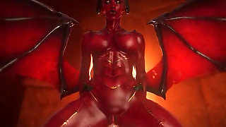 Oc Succubus in an Orgasmic Cowgirl