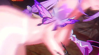 Honkai Star Rail - Castorice Rough Sex with Adult Toys Gangbang, Creampie & Squirting 3D Hentai Sex Animation