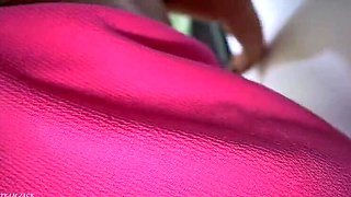 Busty 18-Year-Old Brunette Fucks Her Neighbor - POV Blowjob & Rough Standing Sex