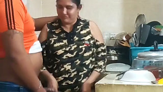 Fucking in the Kitchen with the Maid