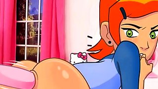 Anal orgies of celebrity toons