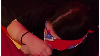 Brunette Teen Deepthroat And Fucked From Behind