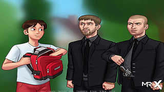 Summertimesaga - jerk off as cum shoots # 79