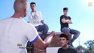 Steamy 3D adult visual novel with erotic tales and big natural tits