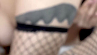 First Reverse Footjob