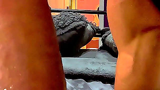 Sloppy POV Blowjob & Condom Fuck with Redhead MILF Elle Jay in Thigh High Pvc Boots 4K