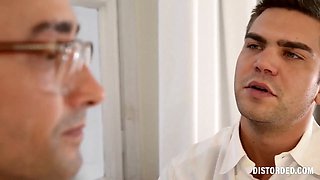 Purple latex doll Distorded