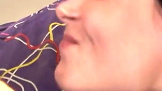 Pretty girl enjoys anal fisting and blowjob with huge dick