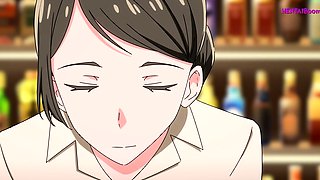 Busty Hentai Wife Cheats in Passionate Bedroom Affair
