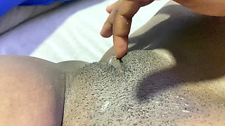 Stepmom masturbates with her tight pats