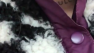 Plump Chick Burps at the Supermarket Embarrassing Public Display