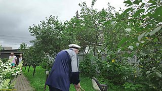 Horny Old Man Licking My Skinny Girlfriend