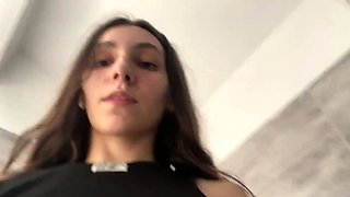 Eating Cream From My Pussy - A Hungry Solo Teen Webcam Show