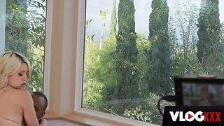 Blond hotty madison summers loves big black cock