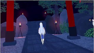 Rias Gremory Kimono Temple Fucked Hs Dxd Ntr Madnees E9 Full & Pov On Patreon: Fantasyking3