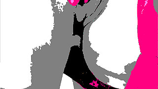 My stepson came back from the gym while I was cleaning. The stepmother extends a helping hand. Big load in my red panties.