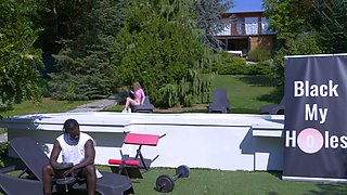 Eva Barbie Gets Rough BBC Anal Outdoors