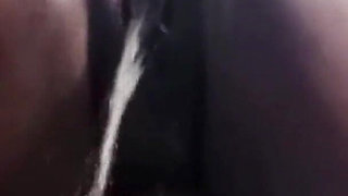 Bent Over Spreading My Butt Cheeks Pissing