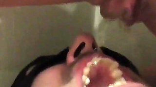 Swallowing Sadistic Princess' Piss