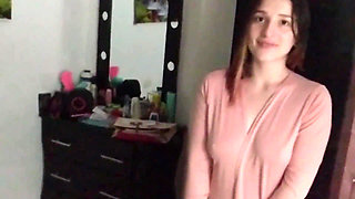 THE GIRL PREFERS TO PAY THE RENT WITH HER BODY THAN WITH EDINERO PART 1