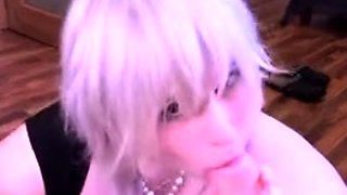 Femboy Hami Topless Blowjob With Dick Riding Reward