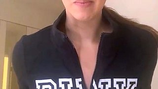 Leann amateur beautiful brunette with big boobs