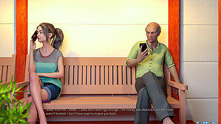 Awam-style Game - Being a Wife (v1.220p) - P5 - She Becomes a Filthy Cheating Wife - First Time She Lets Goro Penetrate Her