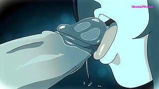 Reze Licks His Cock From Base To Tip Then Takes Him All The Way Down