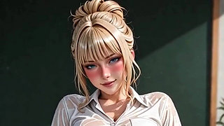 Super Hot Scandinavian Blondes Having Sex Princess-style with Ugly Men. Waifu Hentai Animation