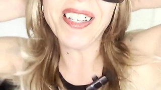 Debbie Waterfall Shows You Her Pussy and Plays