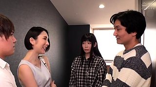 Japanese teen handjob in bus full of people