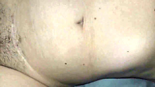 MILF with Hairy Pussy Rides Cock Hard